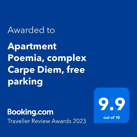 Poemia- Sea View, Free Parking, Complex Carpe Diem